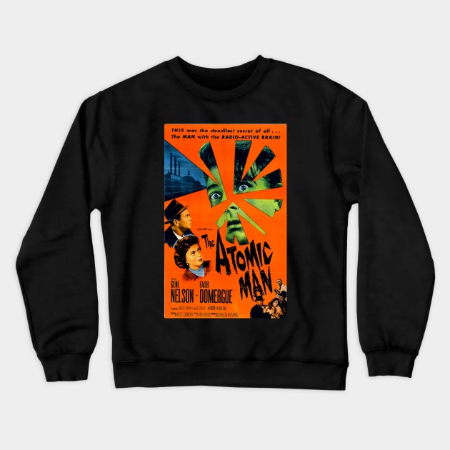 The Atomic Man Crewneck Sweatshirt by aknuckle